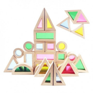 Wooden Building Blocks With...